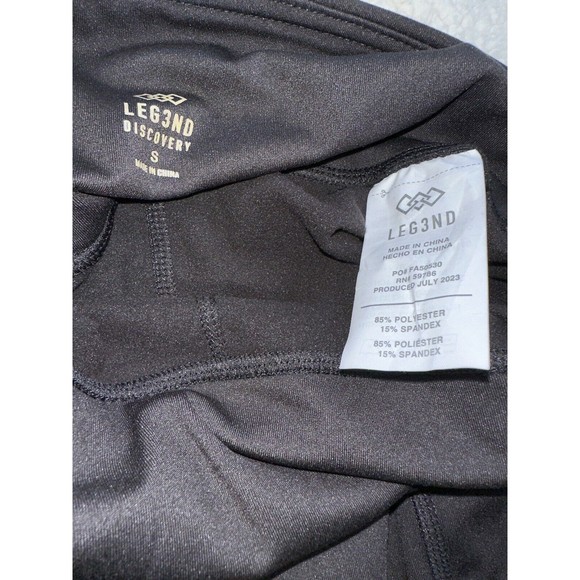 Womens Fleece Lined Leggings Small High Waisted Shaping Leggings Reinforced - Picture 16 of 16